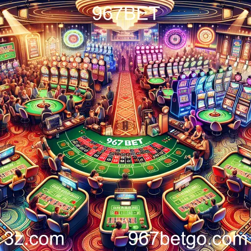 Imagem promocional da 967BET mostrando a plataforma e suas vantagens